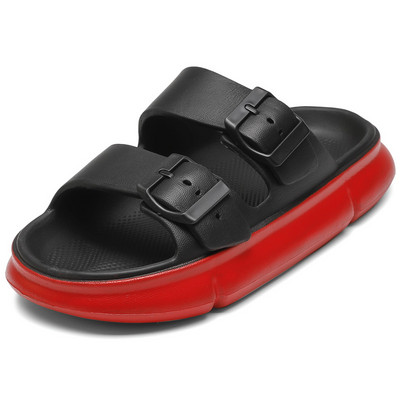 EVA дебела платформа Облачни чехли Мъже Жени Възглавница Плъзгачи Сандал Летни външни плажни обувки Катарама Домашни джапанки за баня