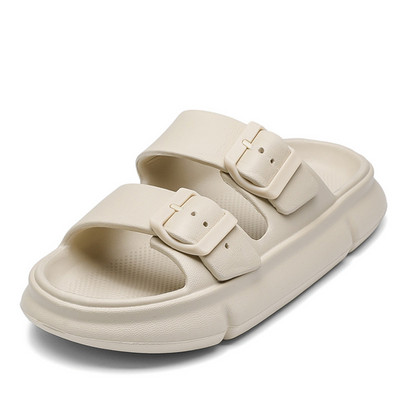 EVA дебела платформа Облачни чехли Мъже Жени Възглавница Плъзгачи Сандал Летни външни плажни обувки Катарама Домашни джапанки за баня