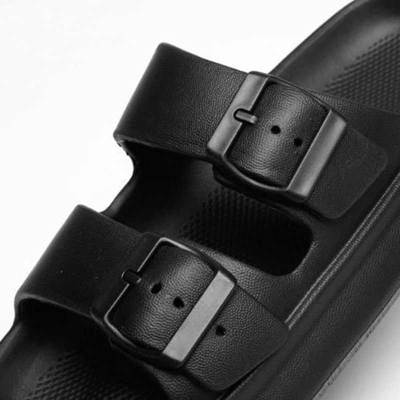 EVA дебела платформа Облачни чехли Мъже Жени Възглавница Плъзгачи Сандал Летни външни плажни обувки Катарама Домашни джапанки за баня