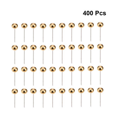 Push Head Tacks Thumb Στρογγυλή Διακοσμητική Πίνακας Τοίχου Χάρτης Σήμανσης Ράψιμο Πέρλες Περλέ χάντρες Μεταλλική καρφίτσα με χάντρες
