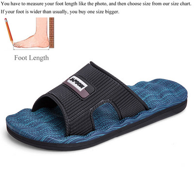 Летни мъжки пързалки Ежедневни домашни чехли Мъжки домашни домашни меки пързалки EVA Pantuflas Hombre Light Plus Big Size 47