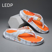 Мъжки летни джапанки Нови на платформа Сандали Дишаща ежедневна мода Най-продавани през 2023 г. Продукти Чехли за домашен мъж