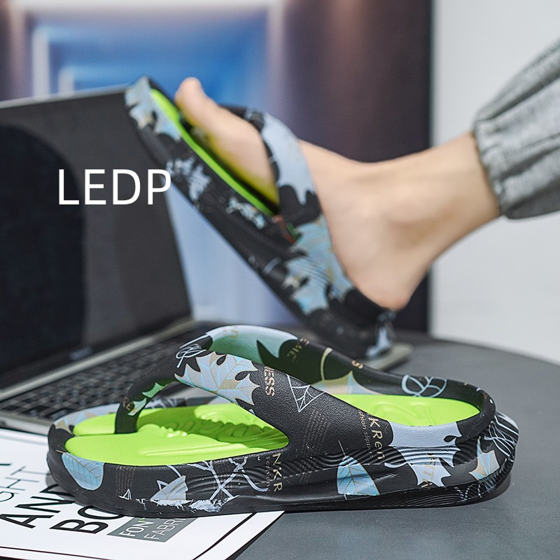 Мъжки летни джапанки Нови на платформа Сандали Дишаща ежедневна мода Най-продавани през 2023 г. Продукти Чехли за домашен мъж