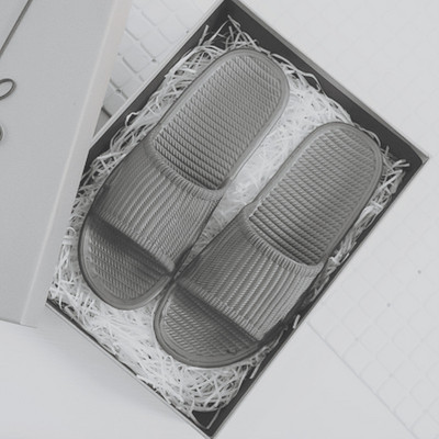 Μόδα παντόφλες για το σπίτι Slip On Plats Ανδρικά παπούτσια εσωτερικού ορόφου ξενοδοχείου Γυναικεία Slides Καλοκαιρινό αντιολισθητικό οικογενειακό σανδάλι μπάνιου