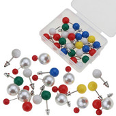 10/25 kom. Plastične šivaće igle s okruglom glavom i čepom za prošivanje Izrada karata u boji Igle igle od nehrđajućeg čelika