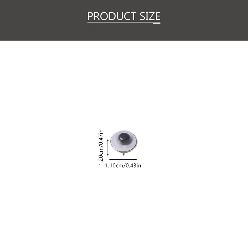 50 бр. Домакински щифтове Преносими щипки с форма на око Аксесоари за офис бюро Многофункционална коркова дъска Декоративна палец