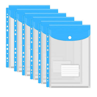 Размер A4 Пластмасови папки с файлове Портфейли Цветни файлове с документи Пликове Чанти за училище Офис Дома Побира 200 плюс листа A4