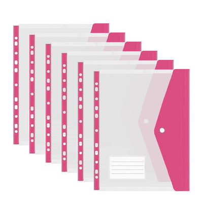 Размер A4 Пластмасови папки с файлове Портфейли Цветни файлове с документи Пликове Чанти за училище Офис Дома Побира 200 плюс листа A4