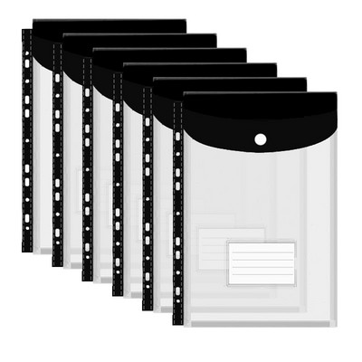 Размер A4 Пластмасови папки с файлове Портфейли Цветни файлове с документи Пликове Чанти за училище Офис Дома Побира 200 плюс листа A4