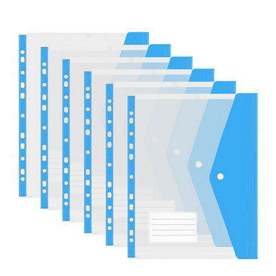 Размер A4 Пластмасови папки с файлове Портфейли Цветни файлове с документи Пликове Чанти за училище Офис Дома Побира 200 плюс листа A4