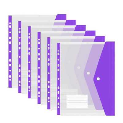 Размер A4 Пластмасови папки с файлове Портфейли Цветни файлове с документи Пликове Чанти за училище Офис Дома Побира 200 плюс листа A4