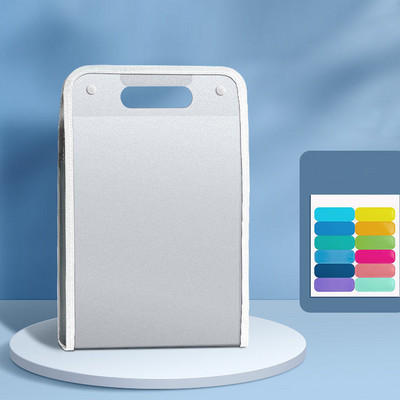 13 grile A4 sac vertical portabil pentru organe dosar translucid din PP îngroșat, pungă de hârtie pentru test pentru elevi, pungă de fișiere pentru stocarea datelor