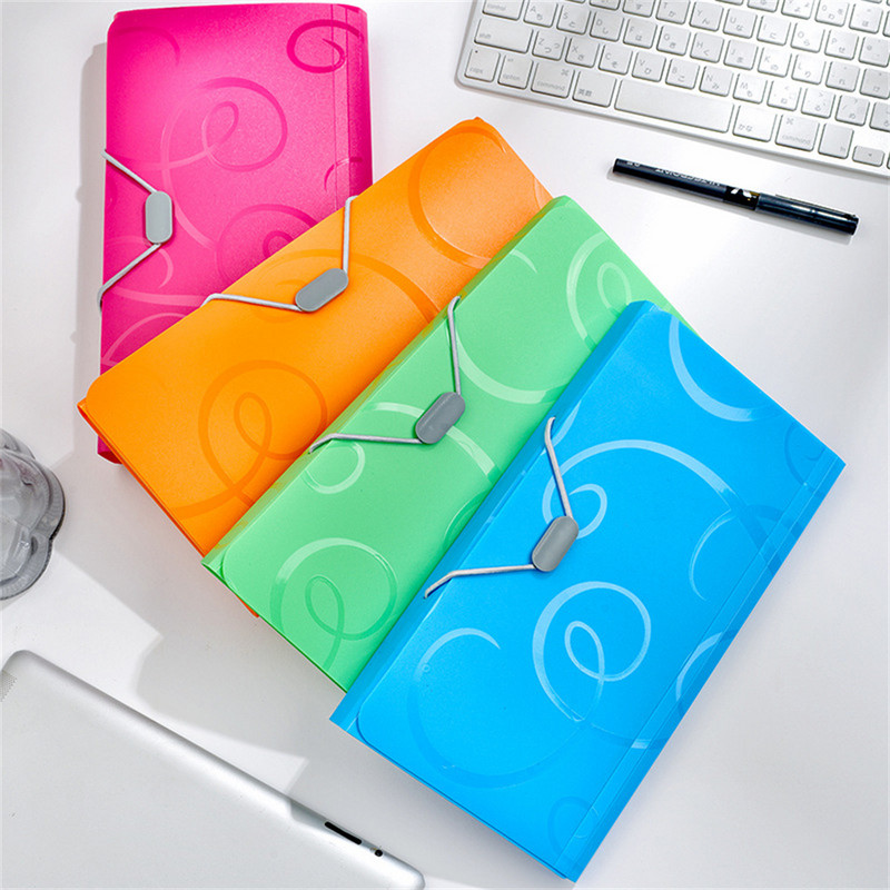 Α6 Organ Bag Expanding File File for Documents Candy Colors Document Folders School Supplies Organizer Σχολικό βιβλιοδετικό γραφείου