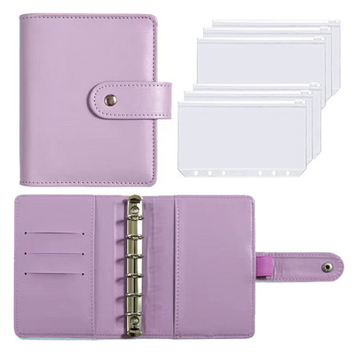 A7 Biudžeto planuotojas Pinigų vokas Sutaupyti pinigai 6 skylių segtuvas finansų valdymui Laisvų lapų nešiojamojo kompiuterio segtuvo korpusas