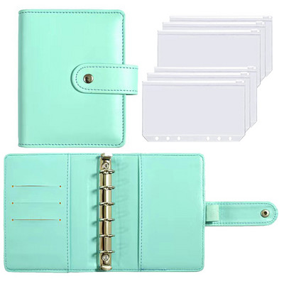 A7 Biudžeto planuotojas Pinigų vokas Sutaupyti pinigai 6 skylių segtuvas finansų valdymui Laisvų lapų nešiojamojo kompiuterio segtuvo korpusas