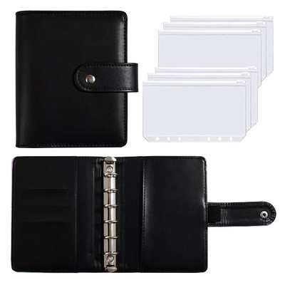 A7 Biudžeto planuotojas Pinigų vokas Sutaupyti pinigai 6 skylių segtuvas finansų valdymui Laisvų lapų nešiojamojo kompiuterio segtuvo korpusas