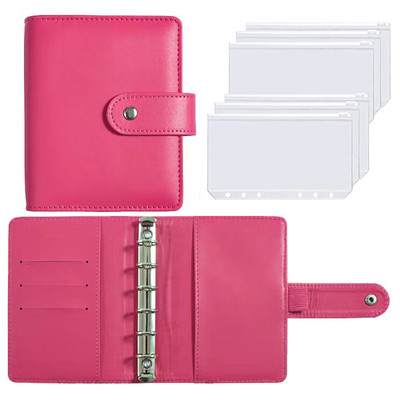 A7 Biudžeto planuotojas Pinigų vokas Sutaupyti pinigai 6 skylių segtuvas finansų valdymui Laisvų lapų nešiojamojo kompiuterio segtuvo korpusas