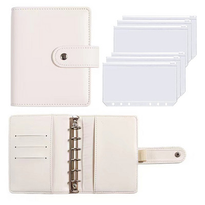 A7 Biudžeto planuotojas Pinigų vokas Sutaupyti pinigai 6 skylių segtuvas finansų valdymui Laisvų lapų nešiojamojo kompiuterio segtuvo korpusas