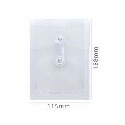 B5 A4 A5 A6 läbipaistev dokumendikott Kontori failihoidik Koolikaust Tõmblukk kott Silmus Tõmbamine Korraldaja kirjatarvete laud panipaik