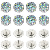 20 τμχ Πινέζες από ρητίνη Rhinestone Οικιακό φελλό με οδοντωτό οδόντωμα Η διακόσμηση γραφείου Αξιολάτρευτο σπίτι