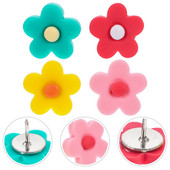 20 бр. Thumbtack Бюлетин Табло Декорации Pushpin Flower Tacks Матирани Thumbtack Пластмасов бюлетин