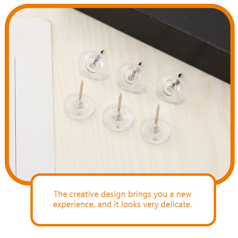 Карта Pushpin Сладки игли Коркова дъска Pushpins Декоративни щипки за палци Булетин щифтове