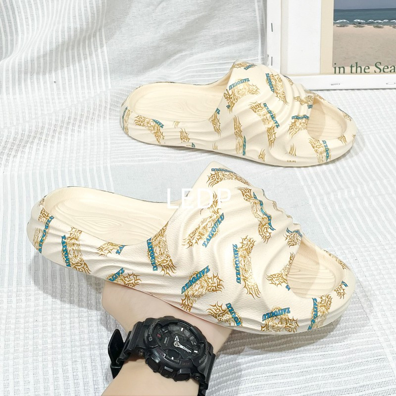 Nove muške papuče, modne ljetne cipele za lijene parove, cipele na otvorenom, ležerne ravne cipele za plažu, cipele na platformi za kućnu upotrebu, muške žele papuče