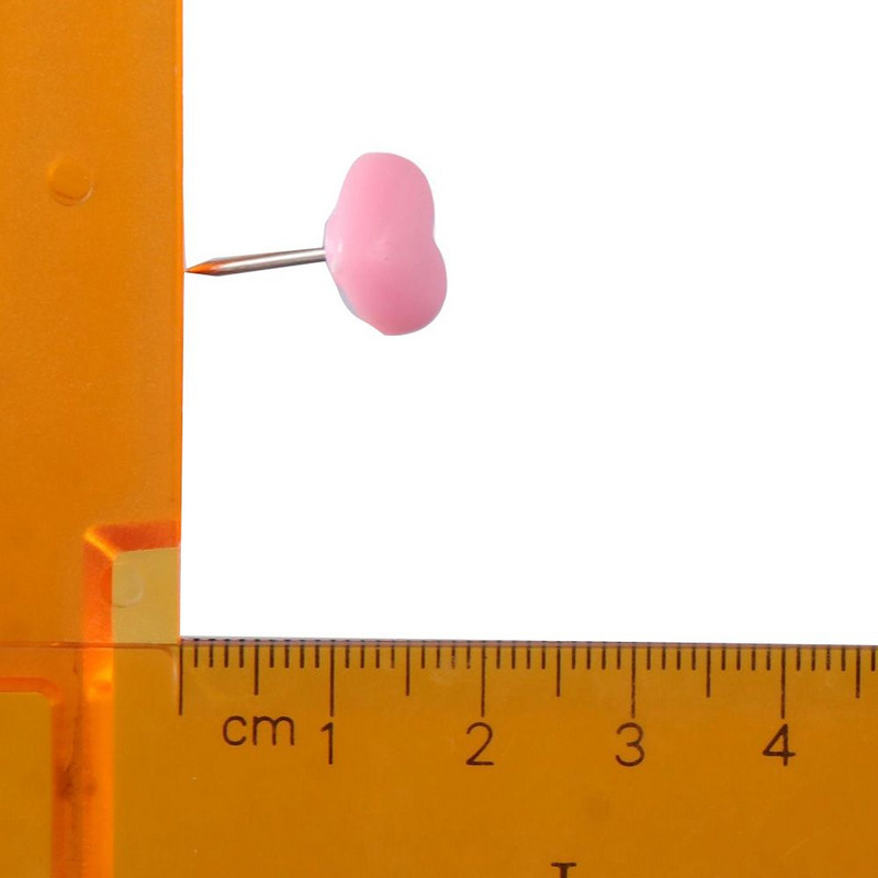 Pink Heart Pushpins Офис Push Pins Thumb Tacks Табла за обяви