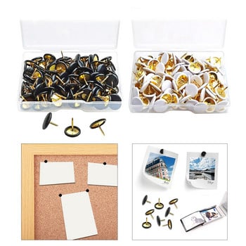 200 τεμ. σανίδες φελλού Thumb Tacks Decor Project Picture Travel Marker Push pins for Crafts Project Home Office Learning