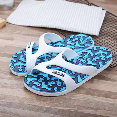 Мъжки чехли Плоски чехли с големи размери Чехли за двойка Плажни чехли Меко дъно Устойчиви на износване вътрешни домашни чехли с нехлъзгане Размер 36-46