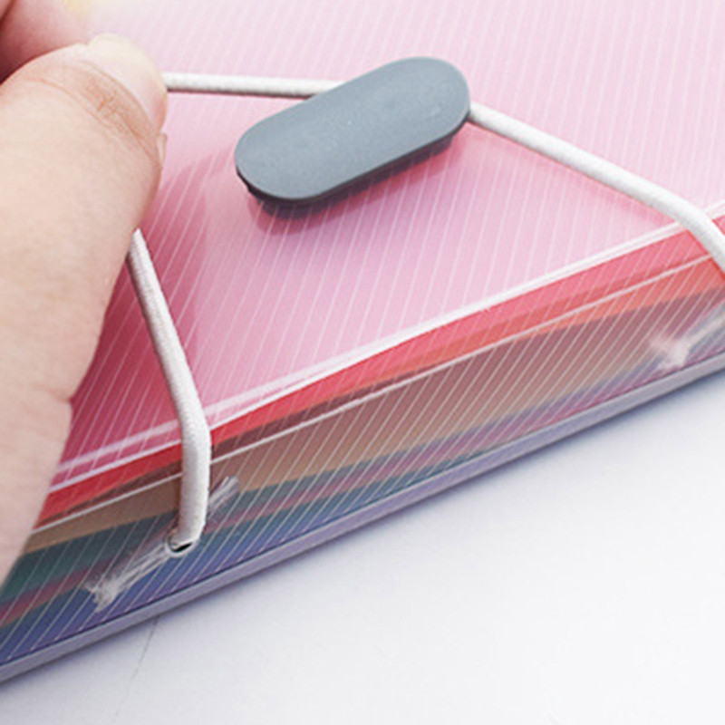 13 džepova, prijenosni orgulje A6 Rainbow, proširiva mapa datoteka, uredski organizator, torba za držač dokumenata, kutija za pohranu računa, 1 kom.