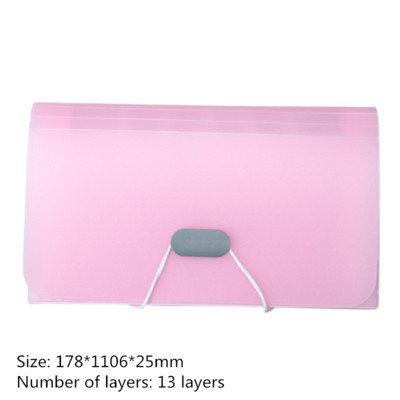 6 värvi B5 failikaust dokumendikott faili hoiukotid 13 taskut multifunktsionaalne kaardihoidja arve laiendav kaust