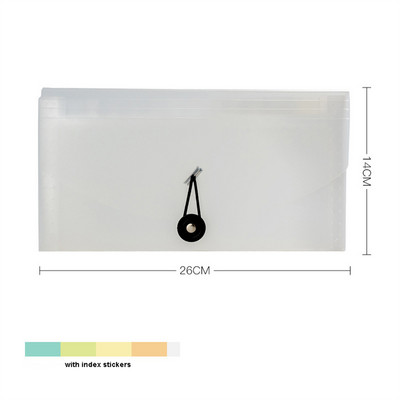 6 värvi B5 failikaust dokumendikott faili hoiukotid 13 taskut multifunktsionaalne kaardihoidja arve laiendav kaust