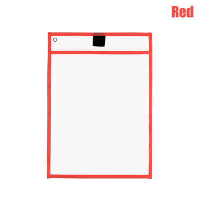 Многократно използвани сухи изтриваеми джобове Прозрачна дъска за писане и изтриване Чанта за суха четка