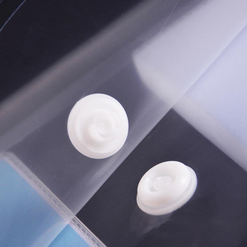Plastikiniai vokai Aukščiausios kokybės skaidrūs dokumentų aplankai Polietileniniai vokų aplankai Skaidrūs projekto vokų aplankai Spustelėjimo mygtukas