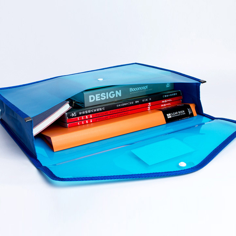 File Folder Stationery Storage Folder Waterproof Organizer Folders Pvc Bag Portfolio Paper Storage Office