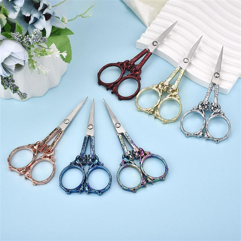 Drēbnieku Šķēres Vintage Šķēres Nerūsējošais tērauds Krustdūriena Griešanai Izšūšana Šūšana Amatniecība Amatniecība DIY Mākslas darbs