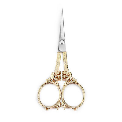 Винтидж ножици от неръждаема стомана Ножици за шиене на тъкани Ножици за бродиране Ножици за шивашки ножици Конец Ножични инструменти за шевни ножици