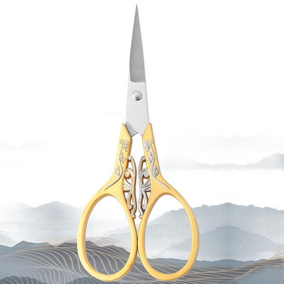 Винтидж ножици от неръждаема стомана Ножици за шиене на тъкани Ножици за бродиране Ножици за шивашки ножици Конец Ножични инструменти за шевни ножици