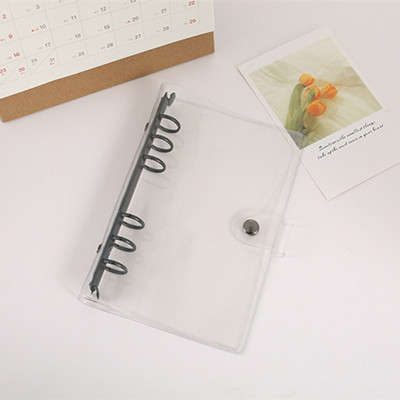 A6 розово, синьо, лилаво подвързване, корица за тетрадка и стикер за снимки, прозрачна книга за събиране, дневник, планер, хартия, училищни канцеларски материали