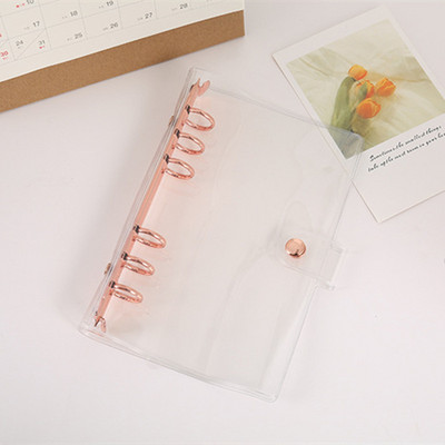 A6 розово, синьо, лилаво подвързване, корица за тетрадка и стикер за снимки, прозрачна книга за събиране, дневник, планер, хартия, училищни канцеларски материали