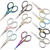 Εκτύπωση Flower Scissors Durable High Steel Vintage Tailor Scissors Craft Household For Fabric Scisso Rsembroidery Ψαλίδι ραπτικής