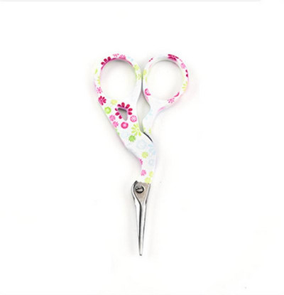 Vastupidav roostevabast terasest Retro Tailor Käärkraana kujuga õmblemine Väike tikandid Käsitöö ristpistes käärid DIY Kodutööriistad