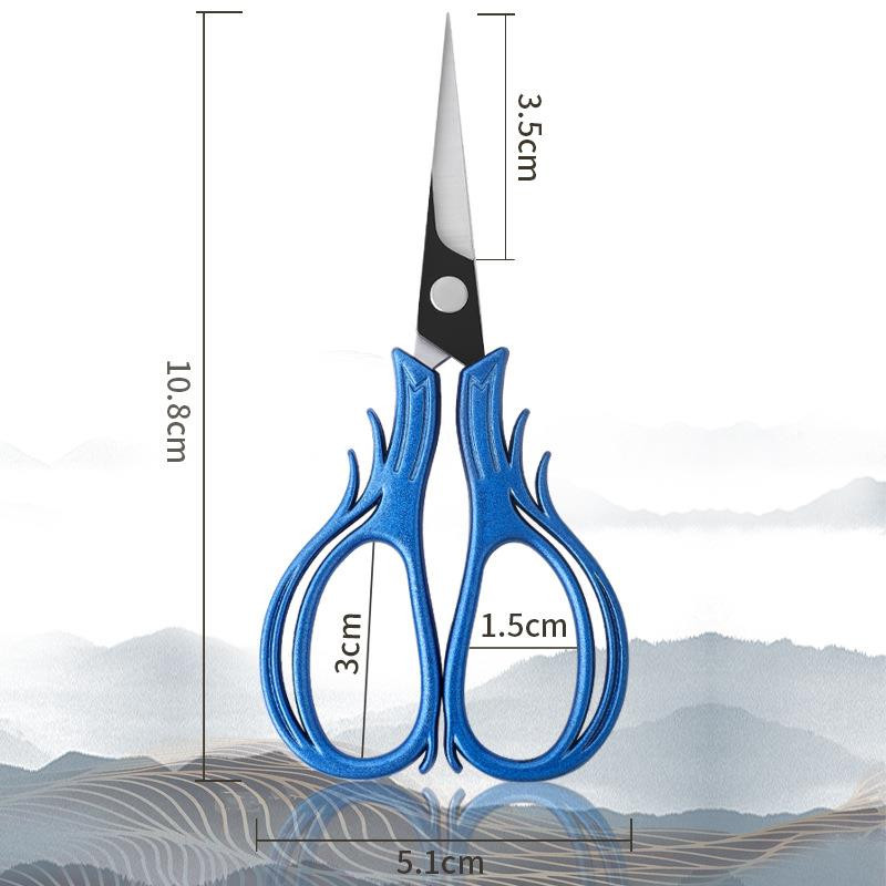 Dragon Fruit Design Ножици Ножици за шиене на тъкани Ножици за бродерия Ножици за шивашки ножици Конци Ножици Инструменти за шиене Ножици