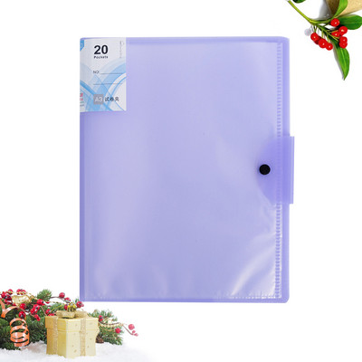 Coperta Hârtie Dosar Dosar Organizator Fișiere Binder Raport Suport Examinare Foldere Violet