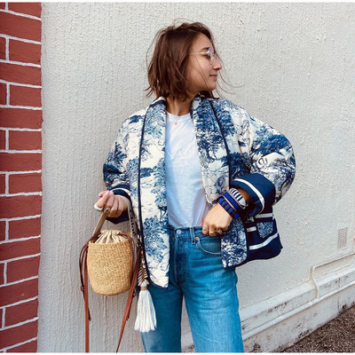 Γυναικείο κοντό βαμβακερό μπουφάν με πέτο με μακρυμάνικο παλτό ζακέτα με ζεστή τσέπη 2023 Φθινοπωρινή χειμερινή μόδα Γυναικεία ρούχα στο δρόμο