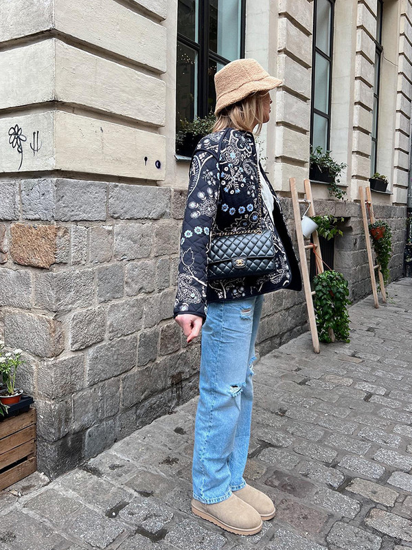 Retro Patchwork Print Naiste puuvillane mantel, tasku pikkade varrukatega, üherealine O-kaelusega naiste jope, sügistalv, soojad naiste mantlid