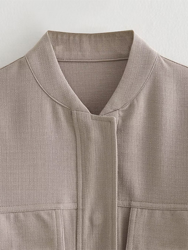 Moodsad taskud Bomber-jope Naiste vaba vabaaja tõmblukuga gooti võidusõidujope Naistele püstikrae vabaaja pesapallimantel Tänavarõivad