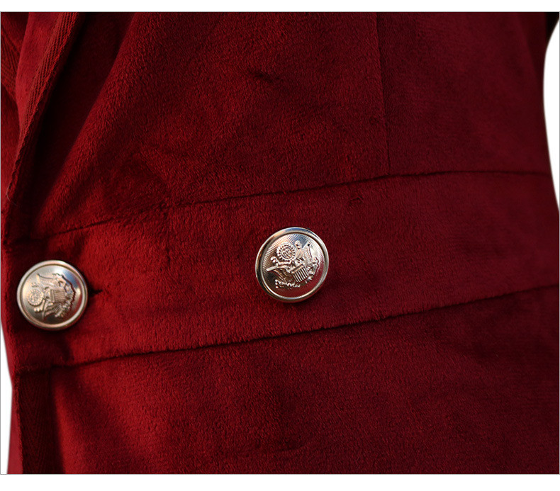 Дамски средновековни готически стиймпънк дълги тренчкоти Костюми за Хелоуин Реколта Викториански сюртук Униформа Косплей Смокинг якета