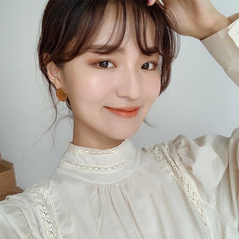 Cămăși femei primăvară toamnă mâneci lungi elegante guler stand bluze la modă nou stil coreean îmbrăcăminte feminină casual zilnic șic